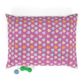Pet Bed — Pink Candy Heart Pattern Dog & Cat Pillow Bed