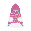 Copy of Conversation Heart Pattern Pet Hoodie | Candy Hearts Valentines Dog Hoodie
